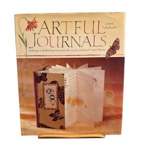 Artful Journals Janet Takahashi Hardcover Lark Books 2007 Scrapbooking DIY Guide